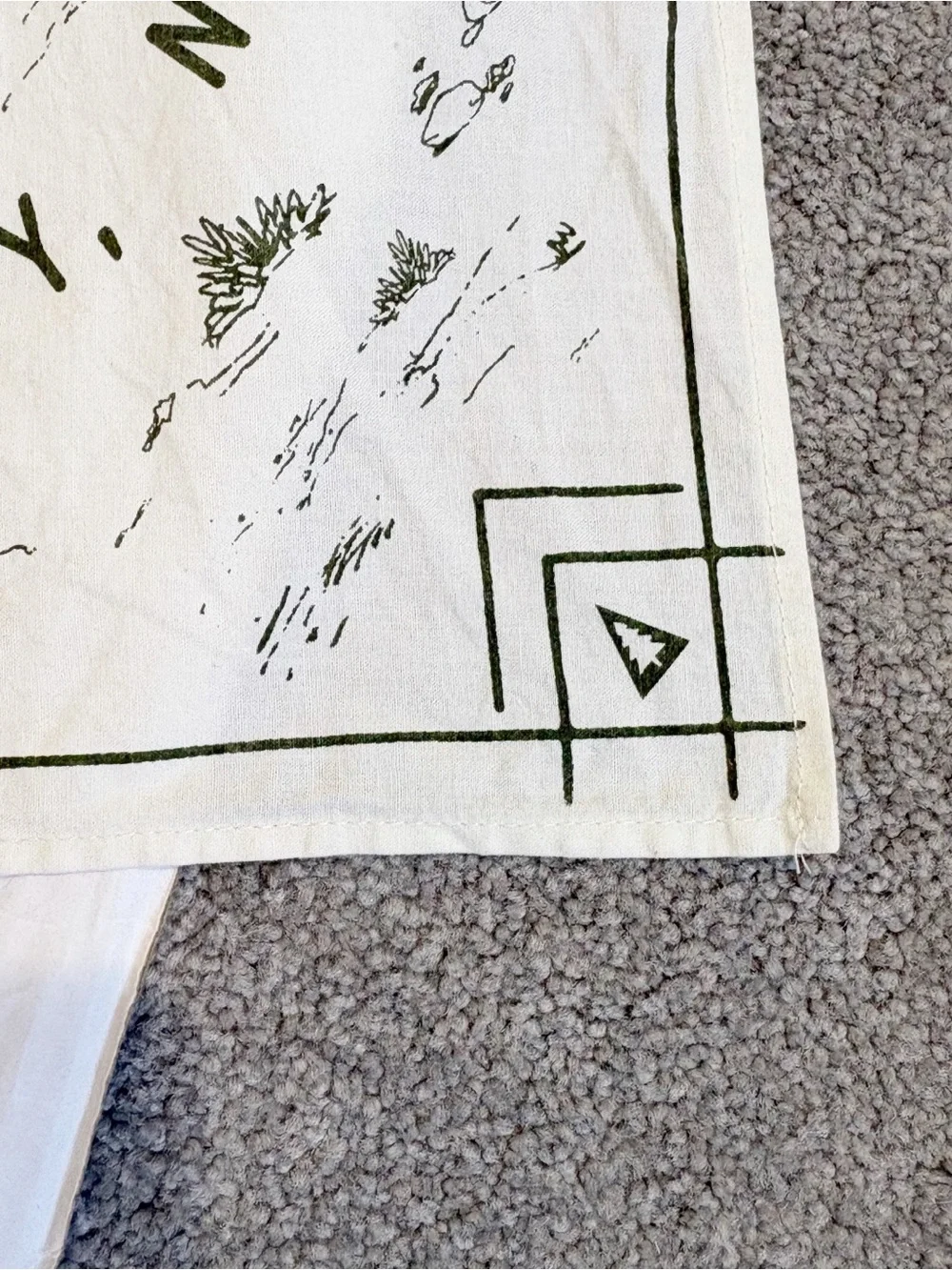 The Landmark Project Protect Our Forests Bandana Handkerchief Smokey The Bear